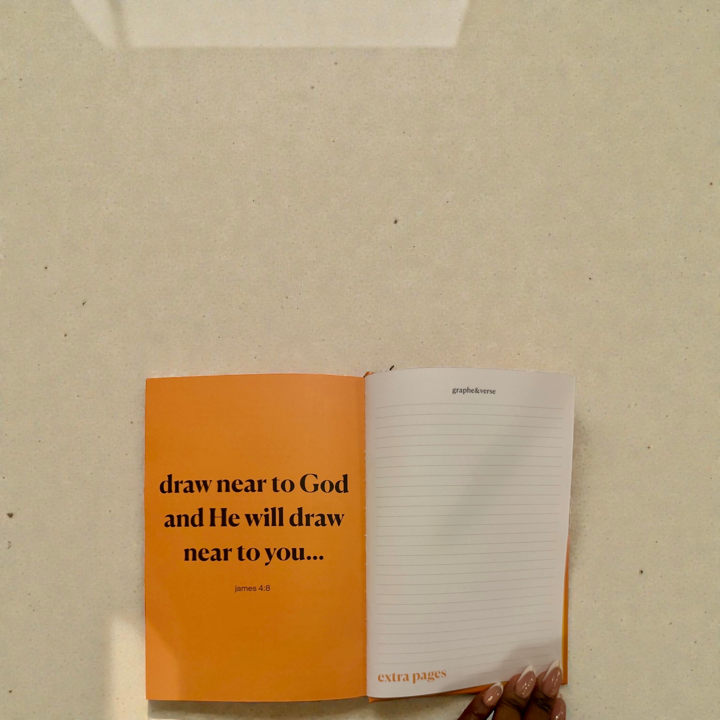 bible study journal - 12 week study - DRAW NEAR