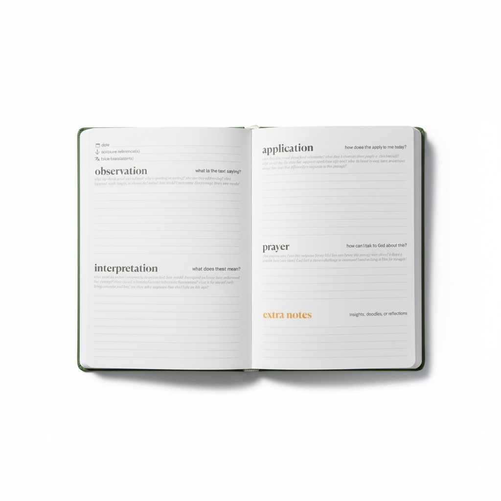bible study journal - 12 week study - WORD MADE FLESH