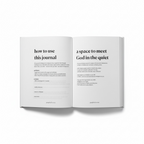 bible study journal - 12 week study - DWELL RICHLY