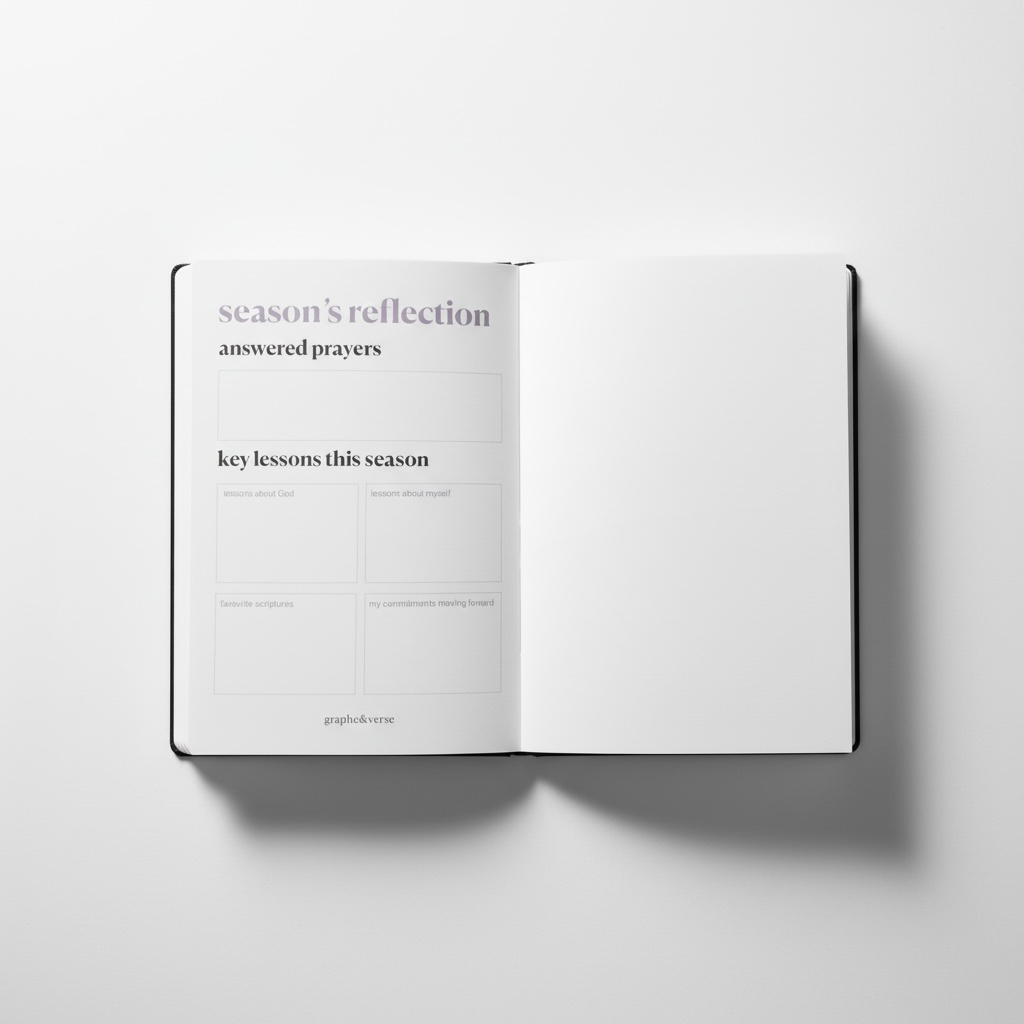 bible study journal - 12 week study - LET THERE BE LIGHT