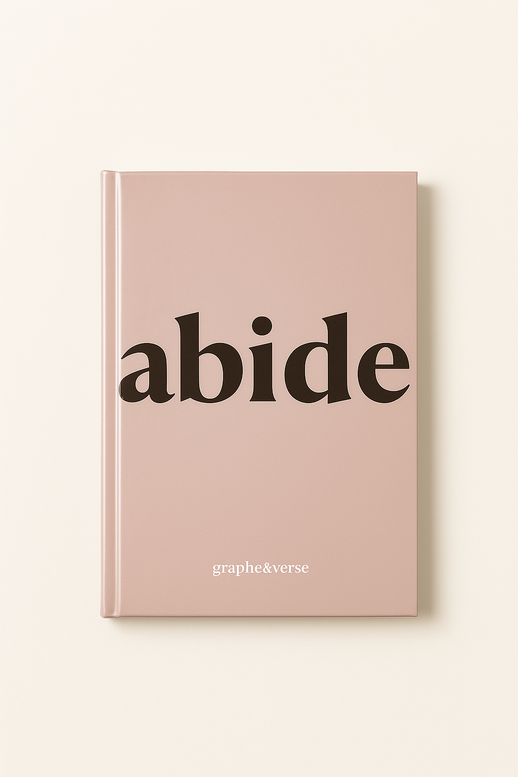 bible study journal - 12 week study - ABIDE