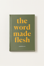 bible study journal - 12 week study - WORD MADE FLESH